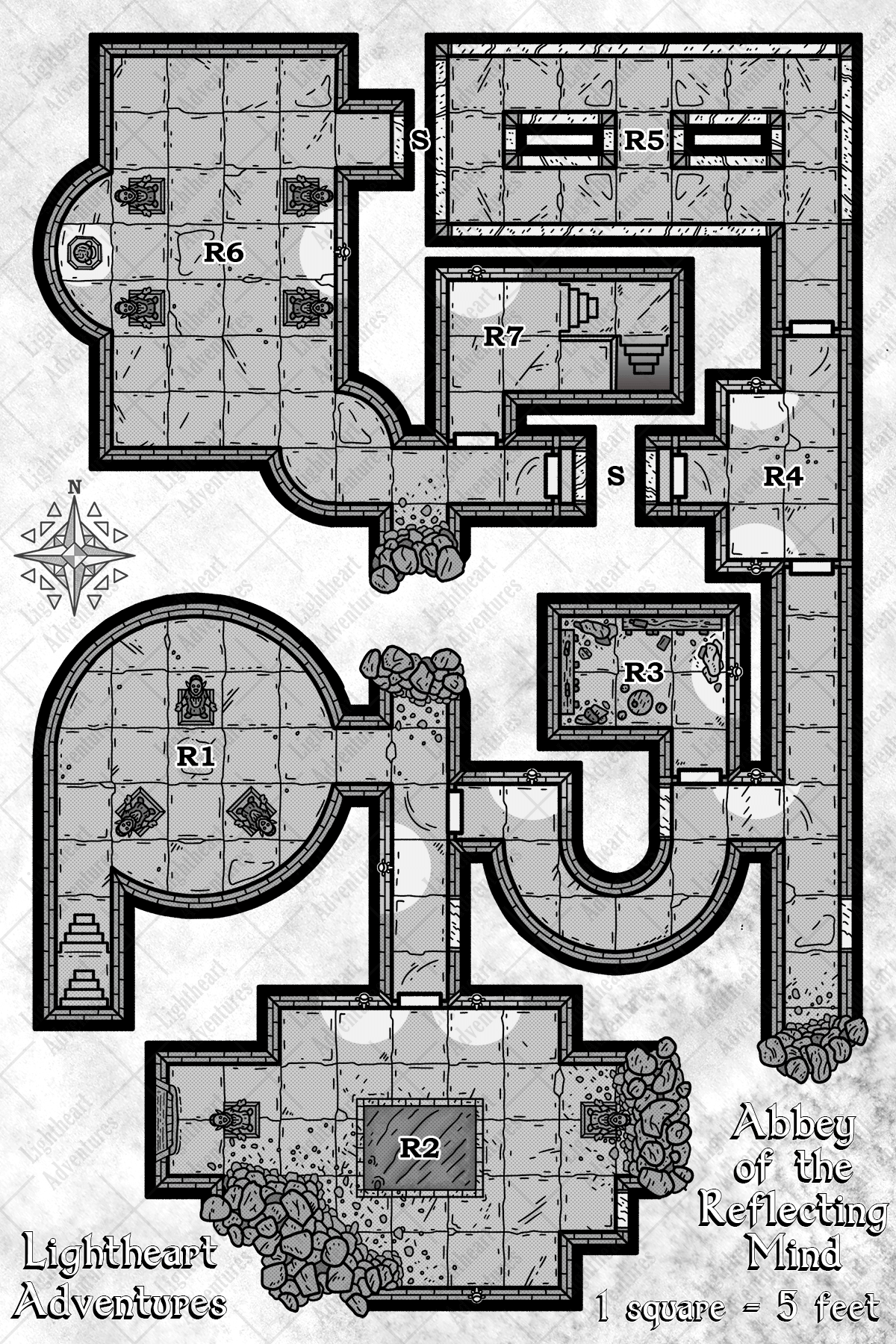 Free D&D Underdark Adventure: Abbey of the Reflecting Mind | Lightheart ...