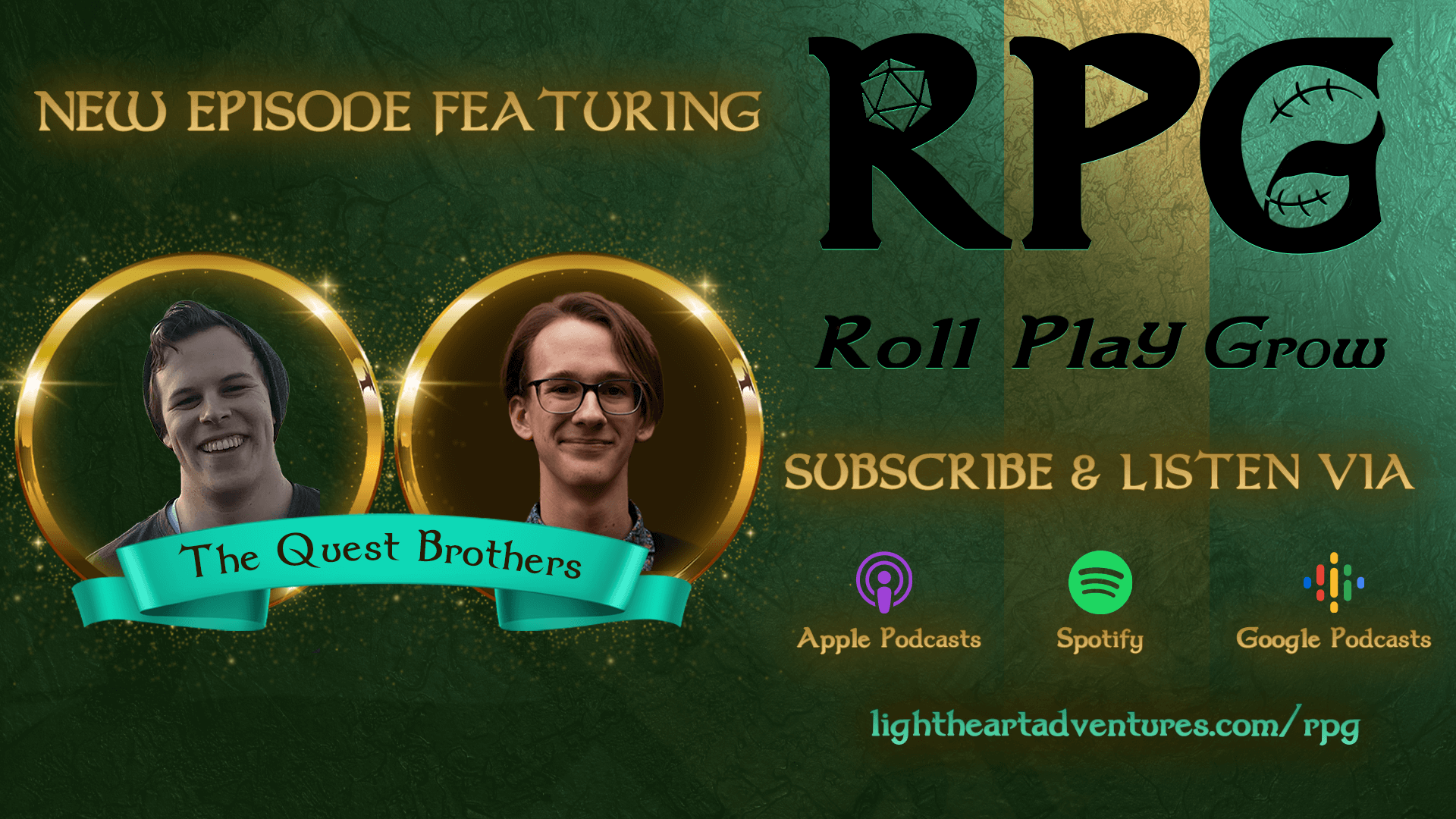 070 – Writing a book about Proactive Roleplaying with The Quest Brothers |  Lightheart Adventures